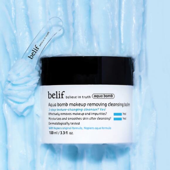 Belif New Aqua Bomb makeup removing cleansing balm travel size 9 ml - Picture 3 of 8